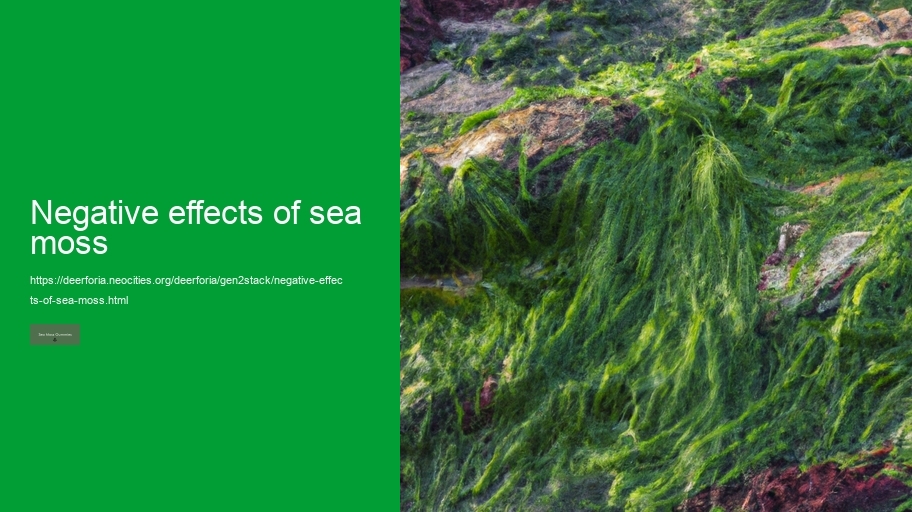 negative effects of sea moss