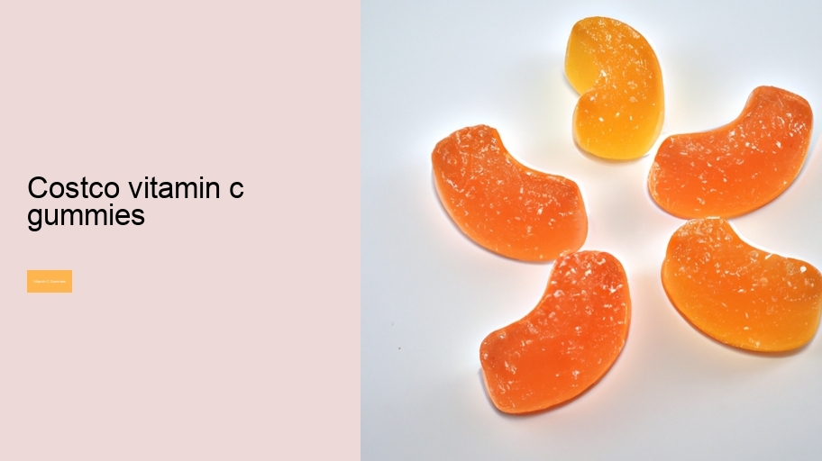 costco vitamin c gummies