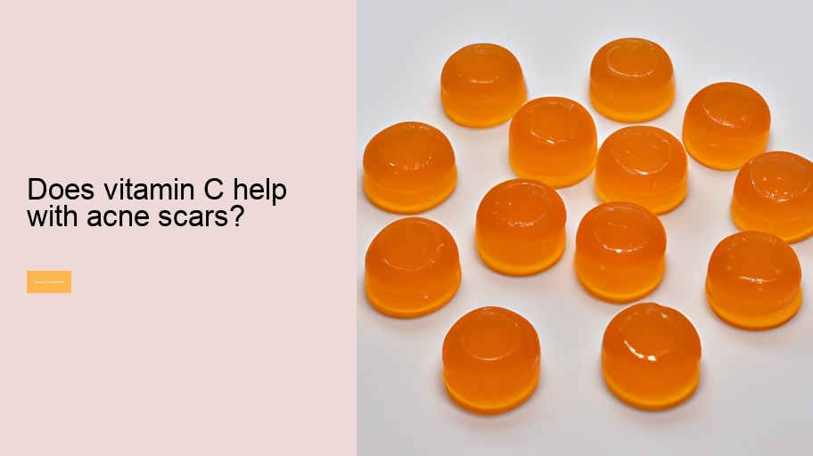 Does vitamin C help with acne scars?