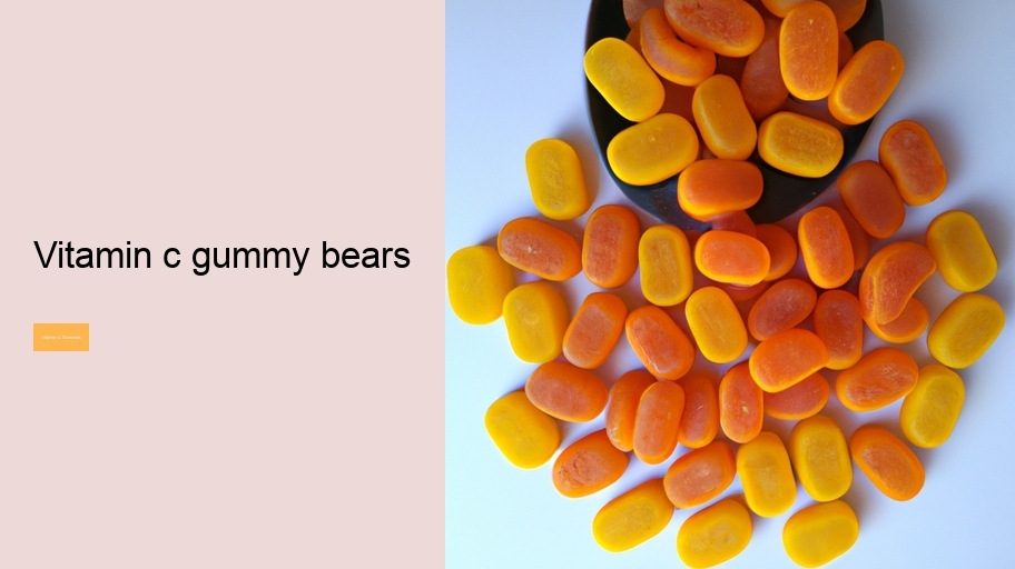 vitamin c gummy bears